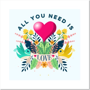 All You Need Is Love Posters and Art